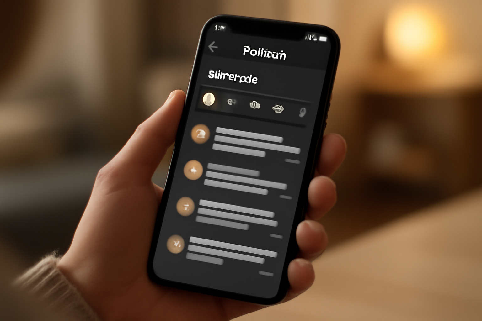 A smartphone screen showing a podcast episode page with a long list of comments underneath it