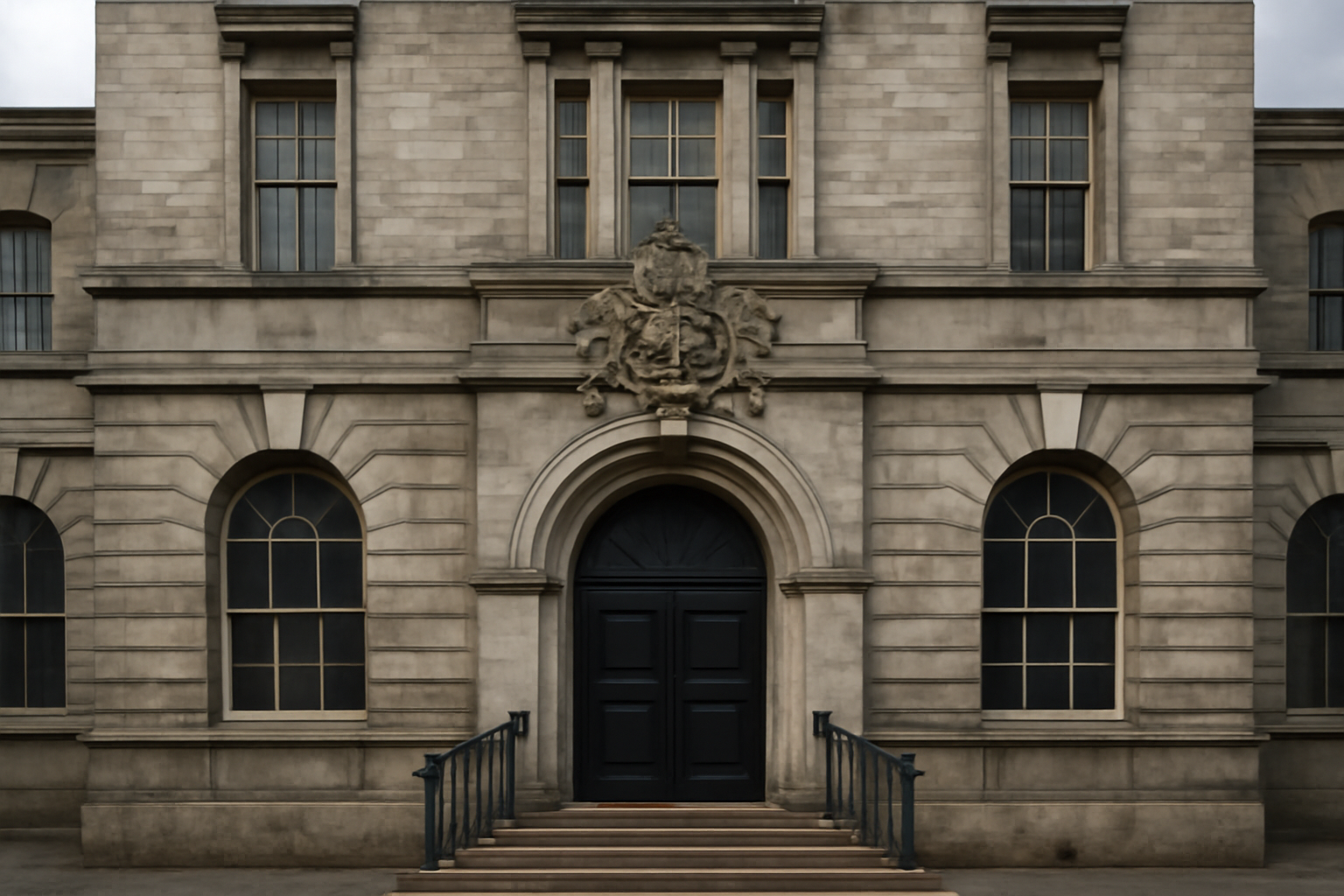 Exterior of Westminster Magistrates' Court building in London under overcast sky