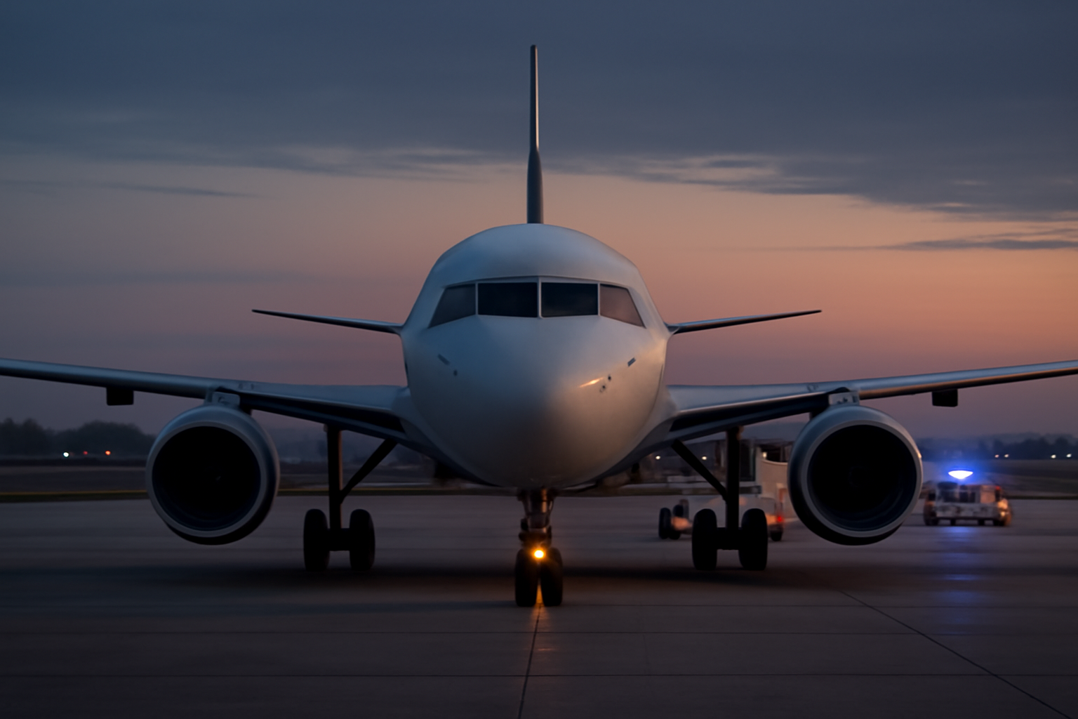 FlyDubai aircraft on tarmac with security personnel nearby