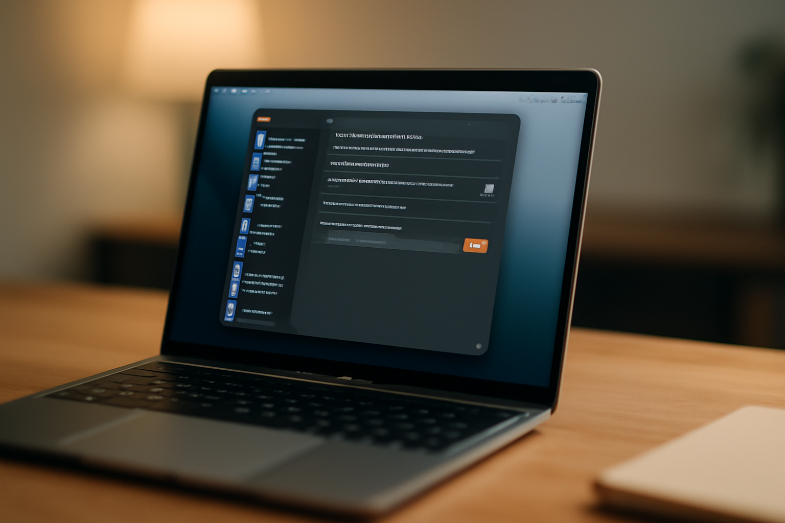 A MacBook screen displaying a system permission dialog for full disk access settings