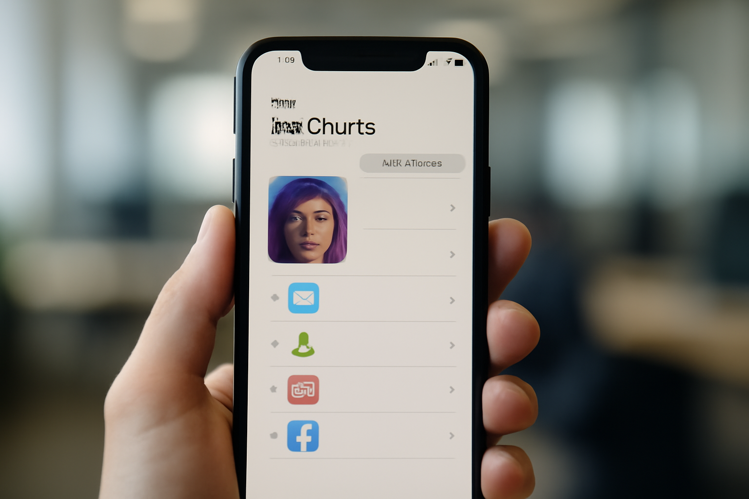 Smartphone screen showing the Muse AI app at the top of an app store download chart