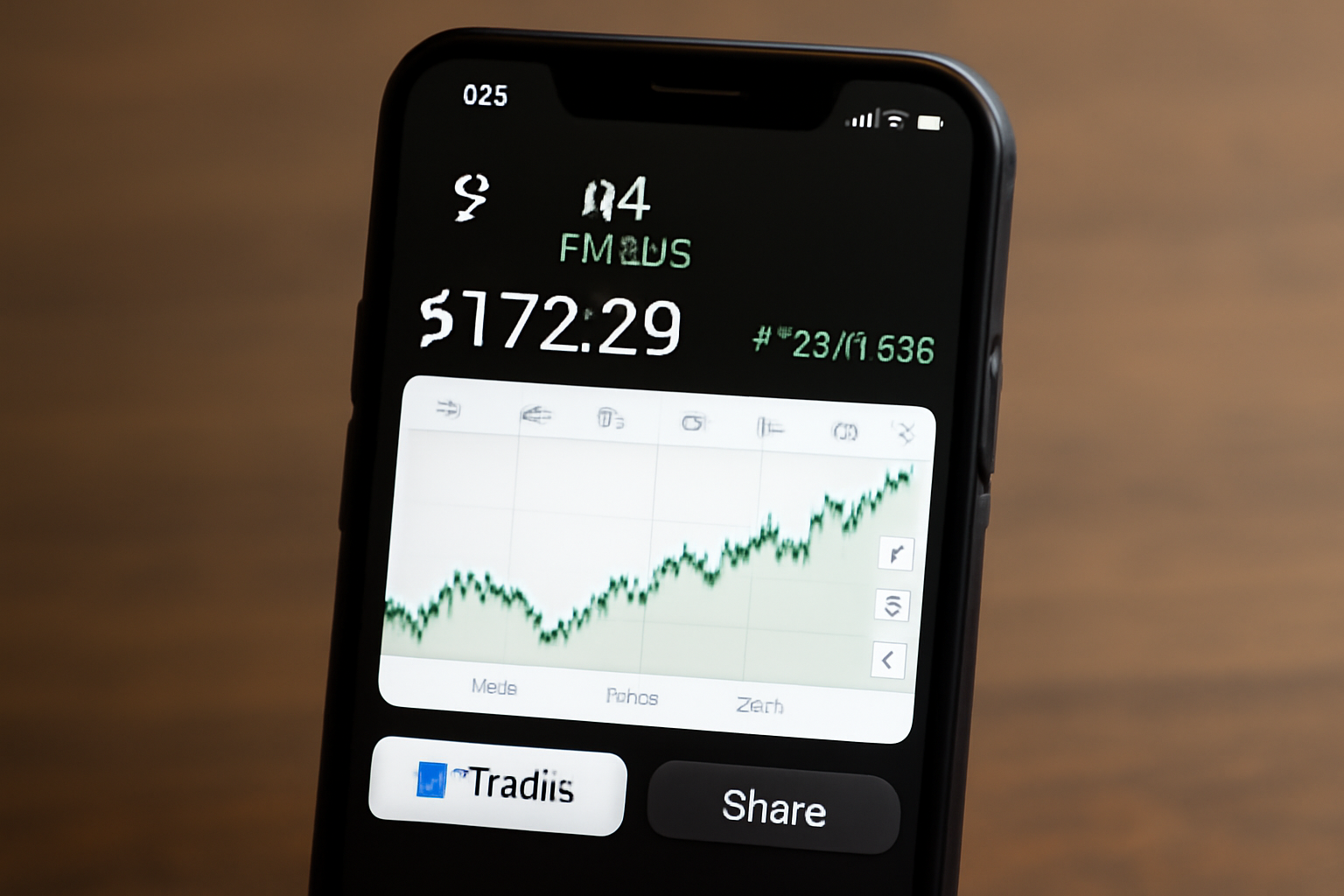 X app interface showing Cashtags feature for stock trading