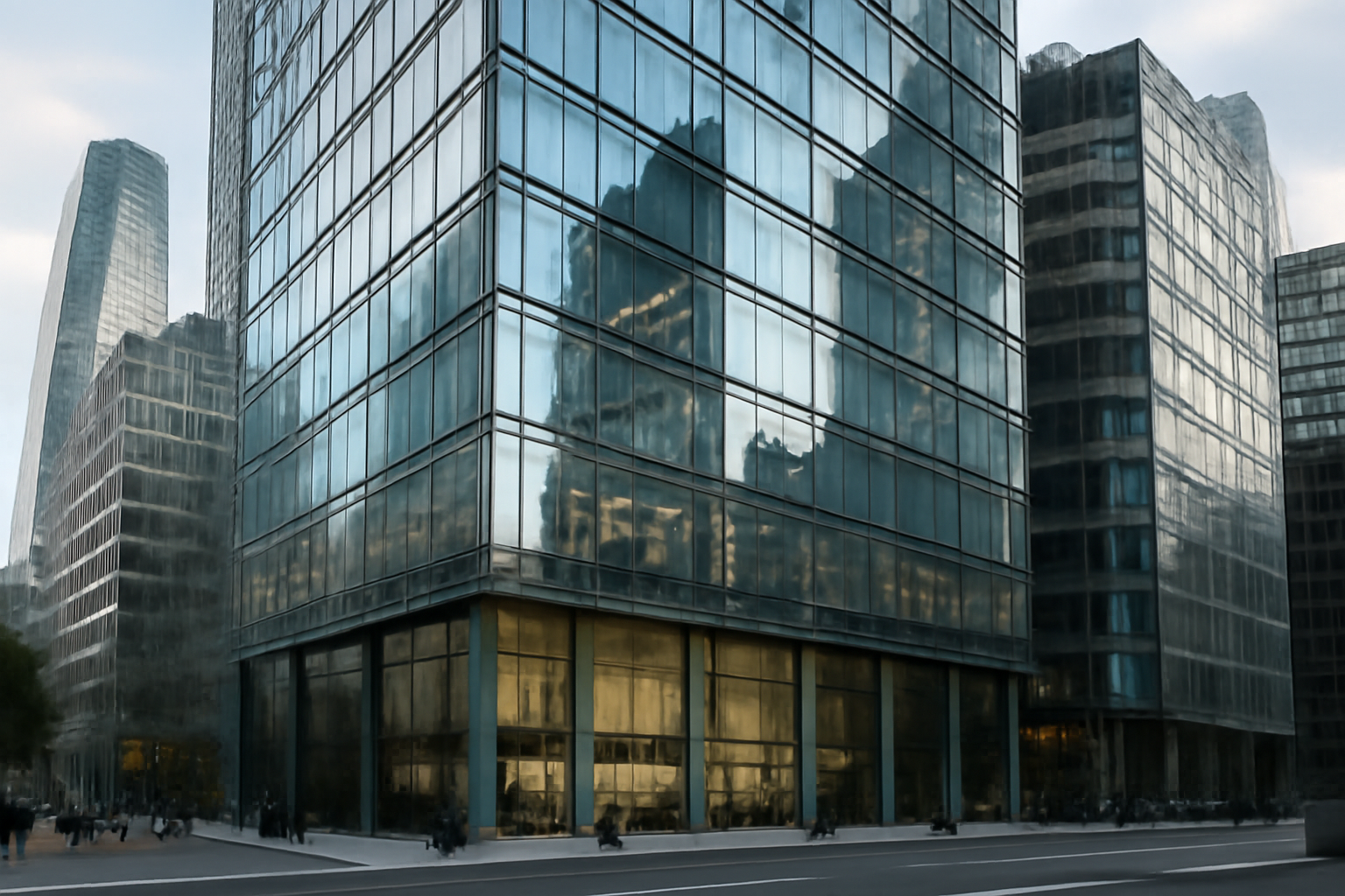 Exterior view of the London Stock Exchange Group building in London's financial district