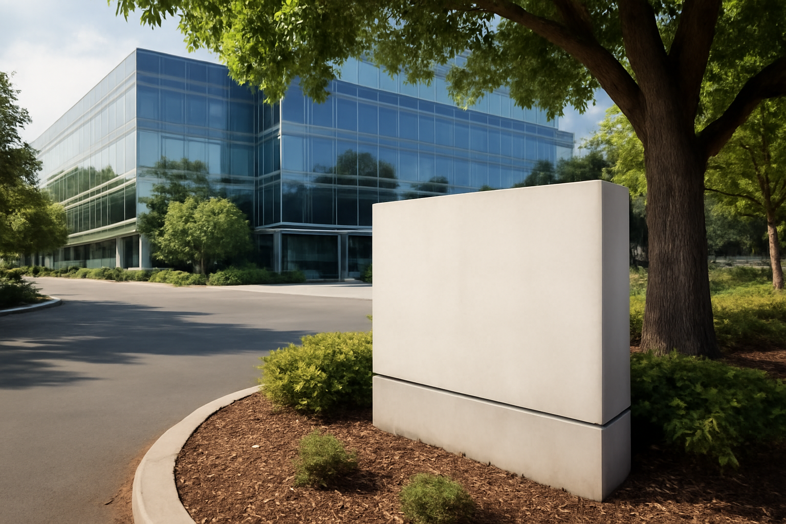 Meta Platforms corporate campus signage in California under daylight