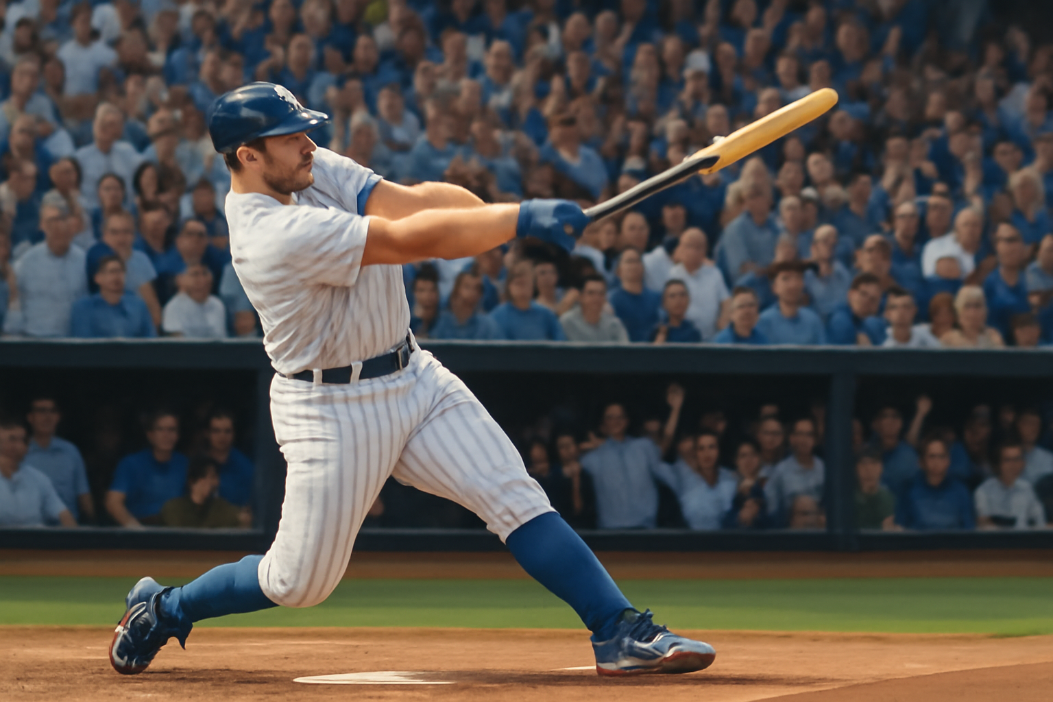 Pete Alonso hitting a home run at Citi Field